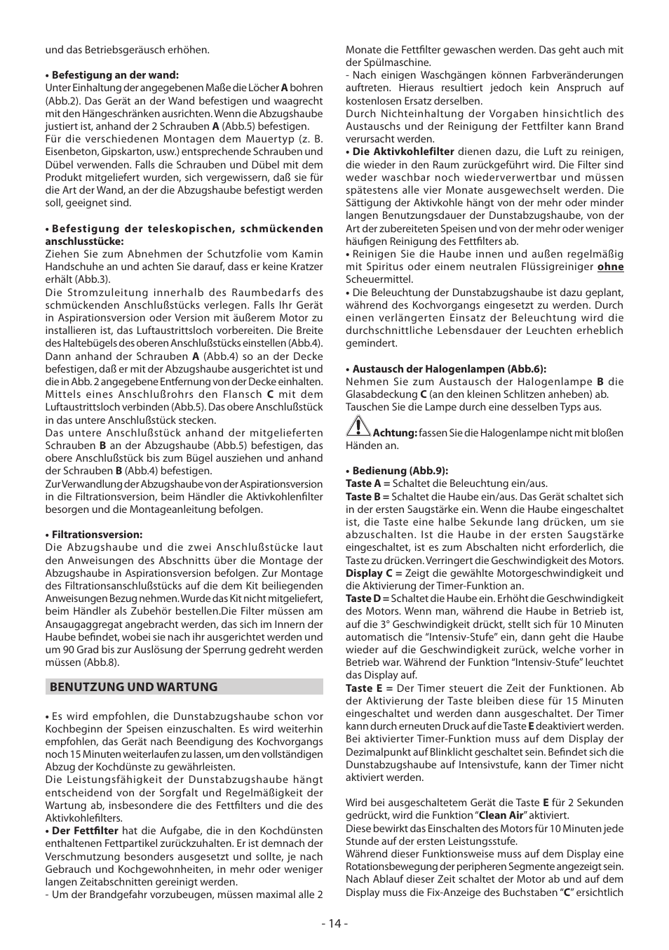 Samsung HDC6D90TG User Manual | Page 14 / 84
