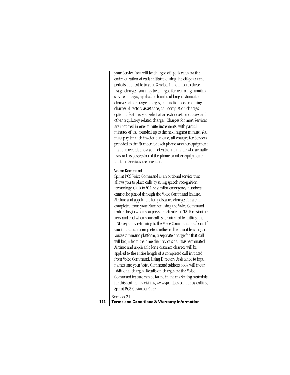 Voice command | Samsung SPH-N300 User Manual | Page 146 / 167