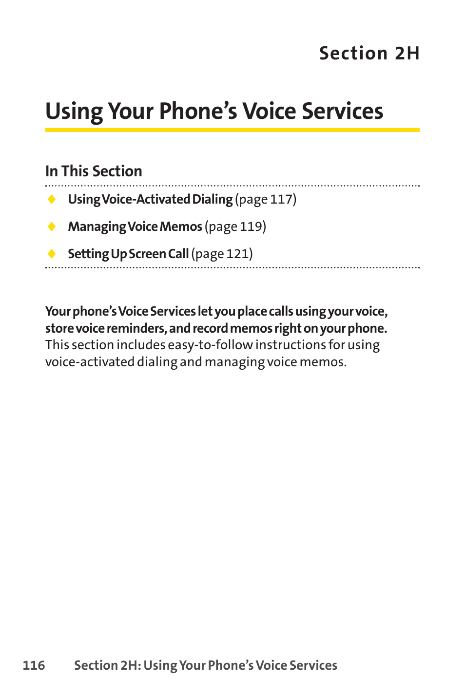 Using your phone’s voice services | Sprint Nextel Telephone User Manual | Page 132 / 236