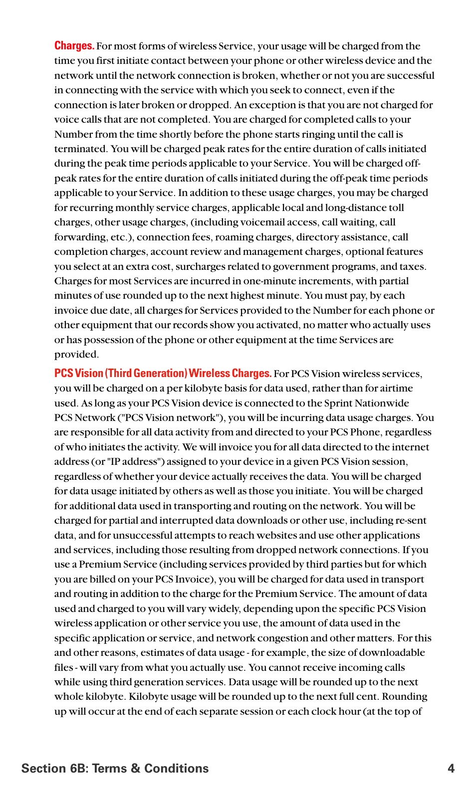 Sprint Nextel PC3200 User Manual | Page 87 / 101