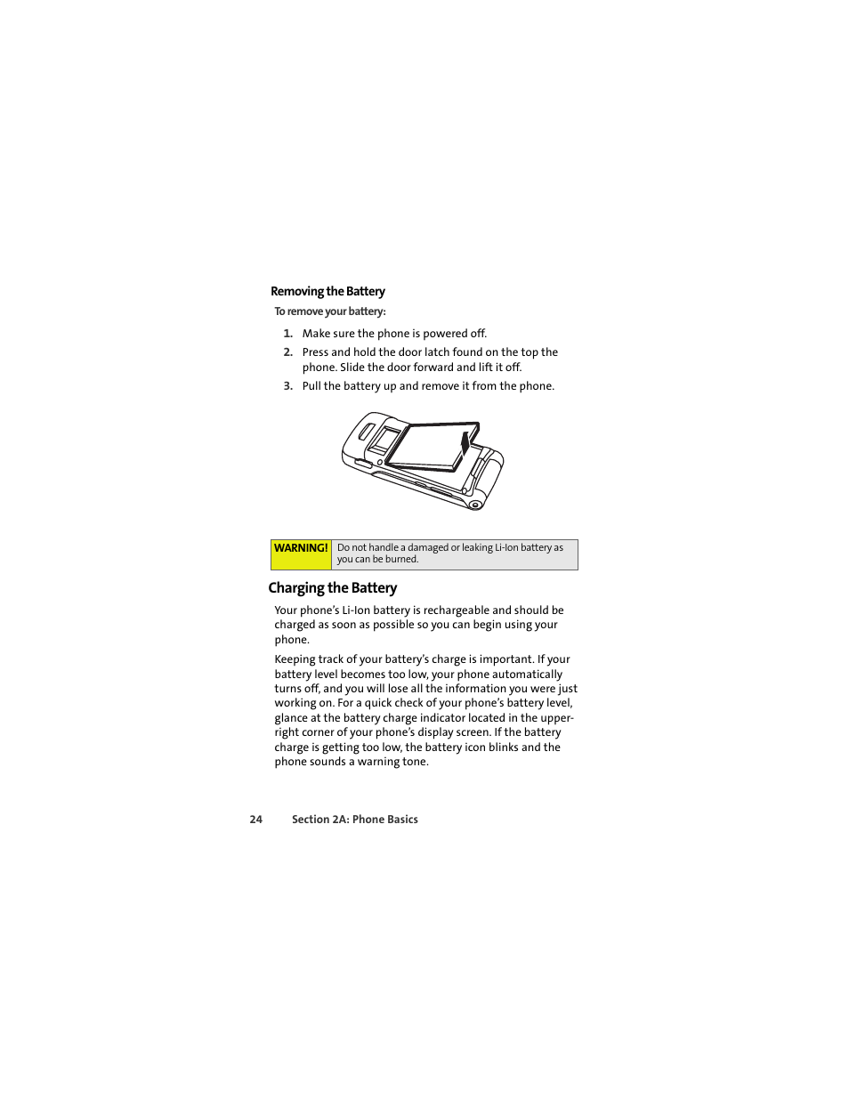 Charging the battery | Sprint Nextel MOTOKRZR K1M User Manual | Page 40 / 223