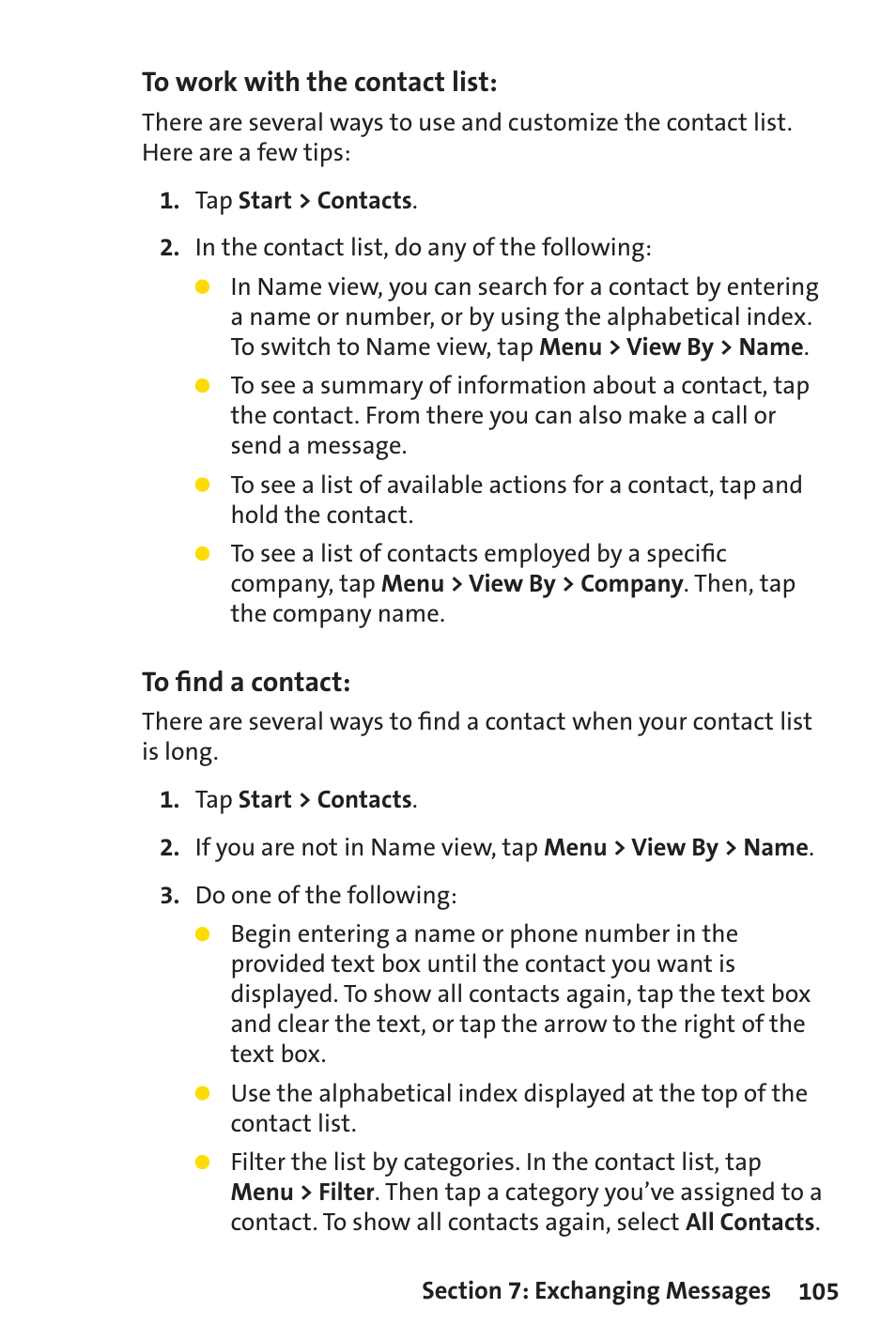 Sprint Nextel Sprint PCS Vision Smart Device PPC-6700 User Manual | Page 111 / 164