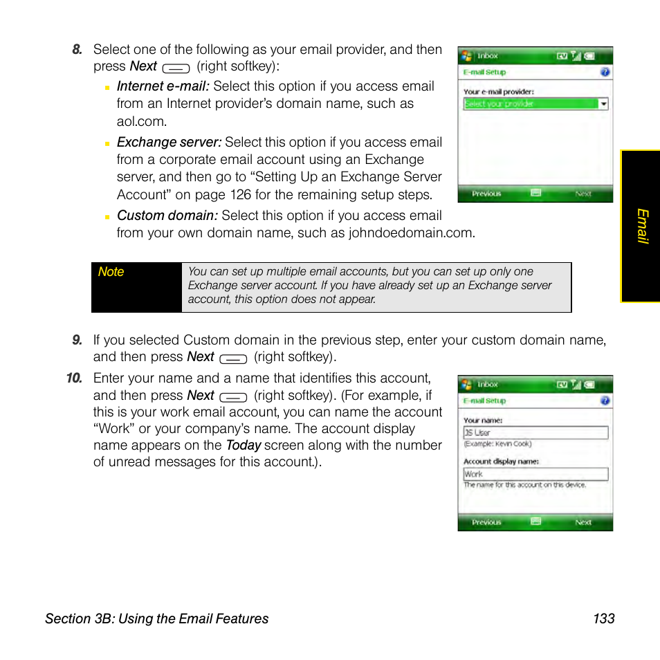 Sprint Nextel Palm Treo 800w User Manual | Page 133 / 436