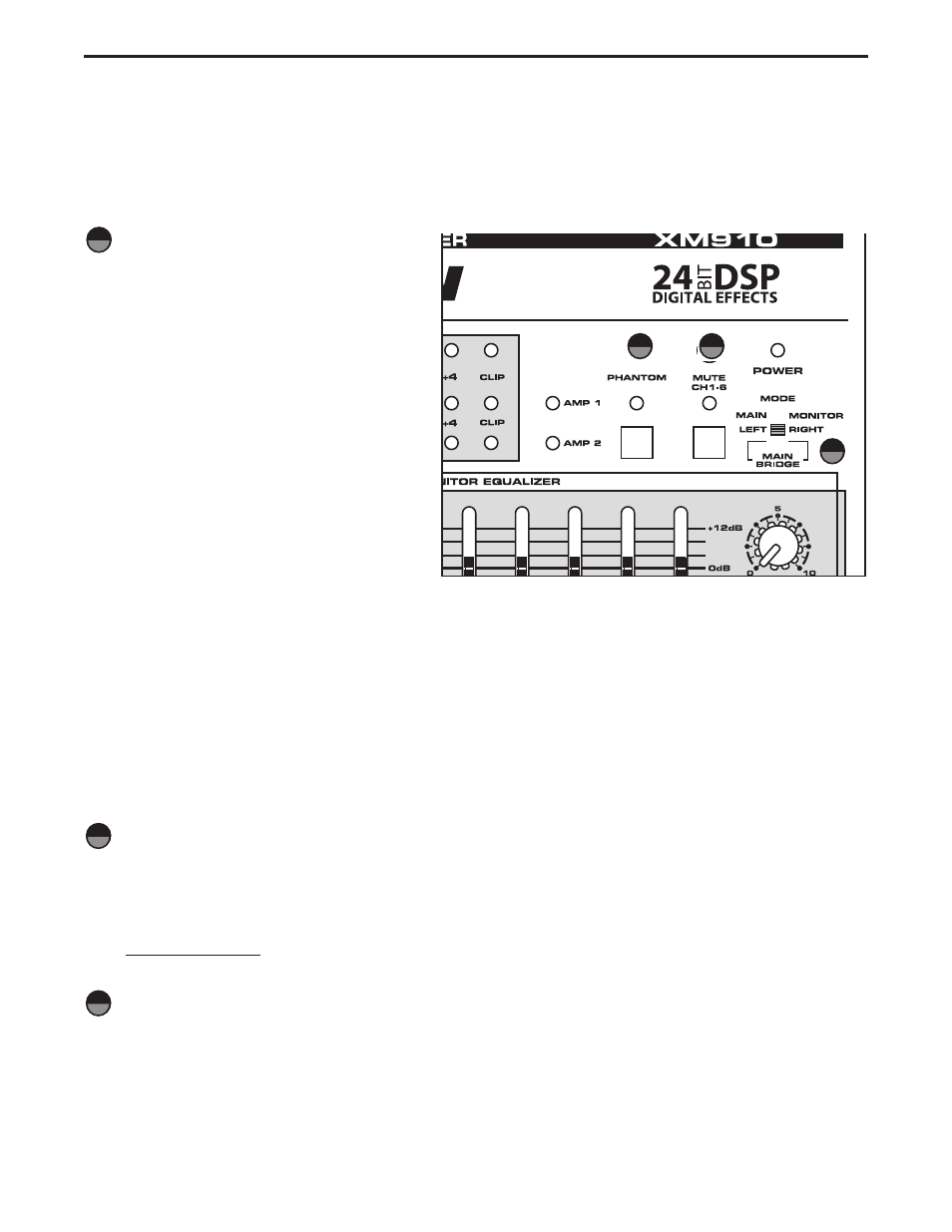 Controls and functions | Samson XM910 User Manual | Page 11 / 28