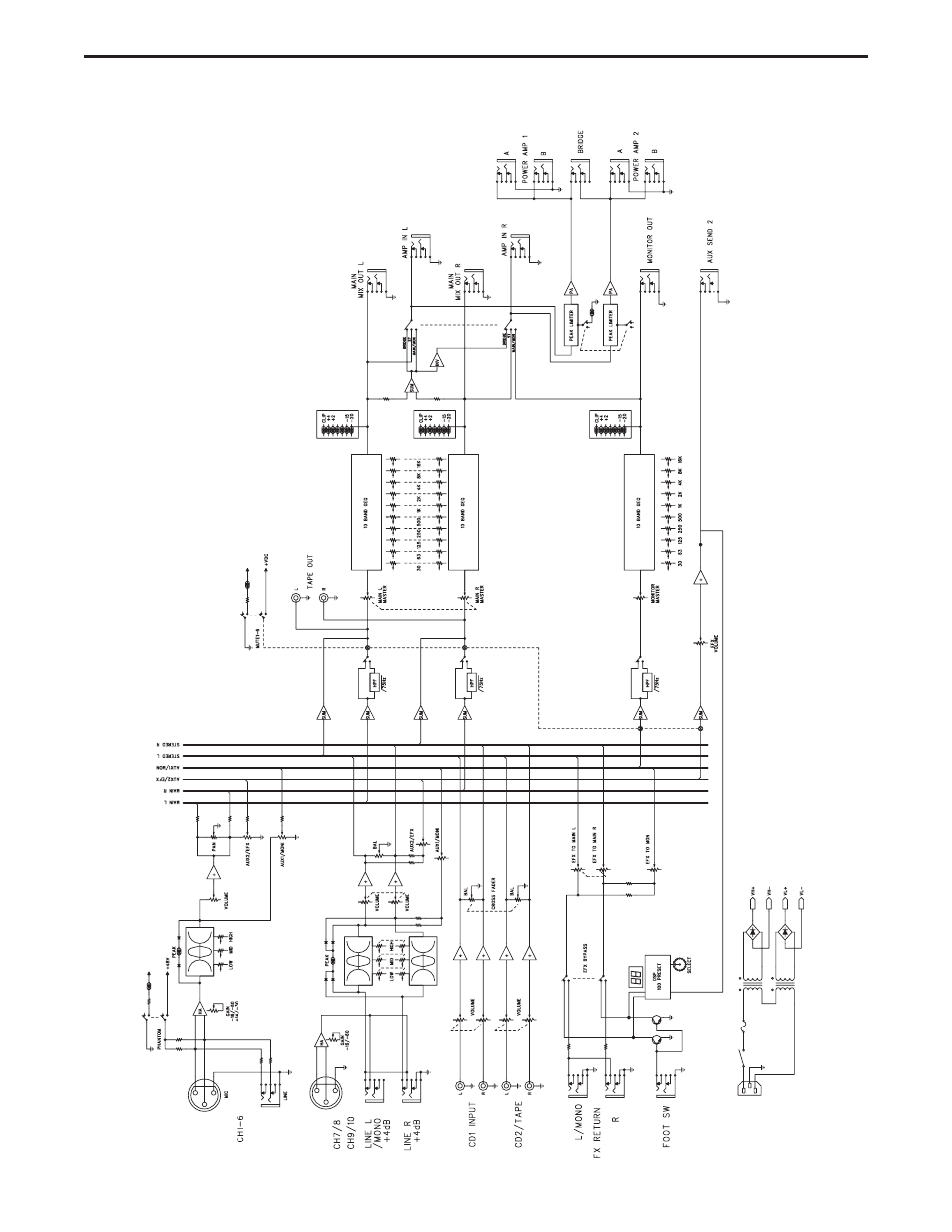 Block diagram | Samson XM910 User Manual | Page 27 / 28
