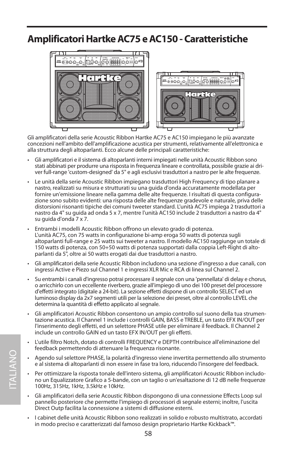 It aliano | Samson Acoustic User Manual | Page 64 / 84