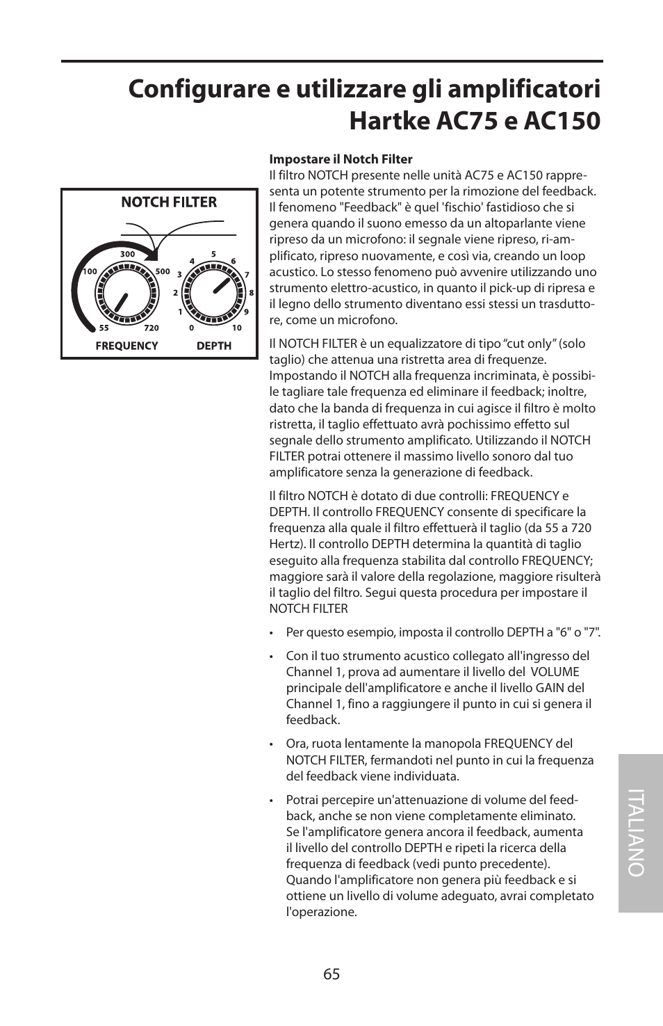 It aliano | Samson Acoustic User Manual | Page 71 / 84