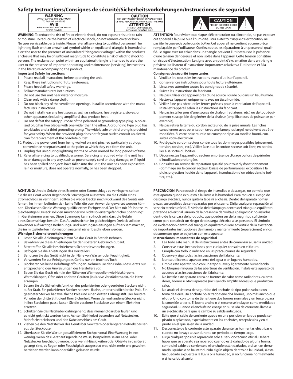 Samson SX2800 User Manual | Page 3 / 60