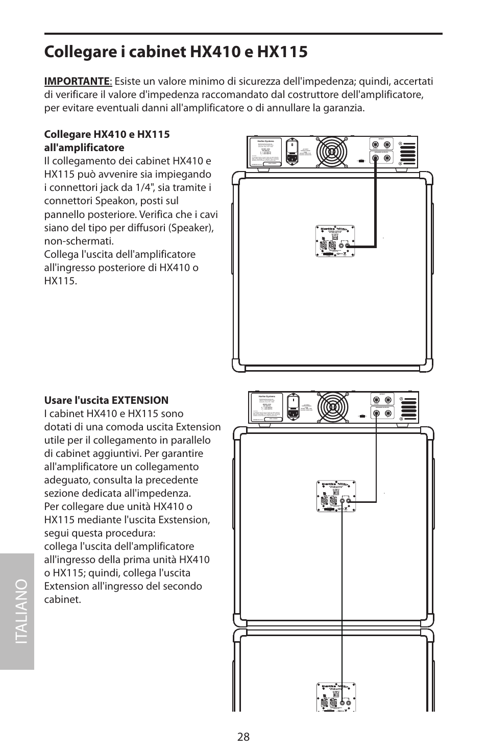 It aliano | Samson HyDrive HX410 User Manual | Page 32 / 40