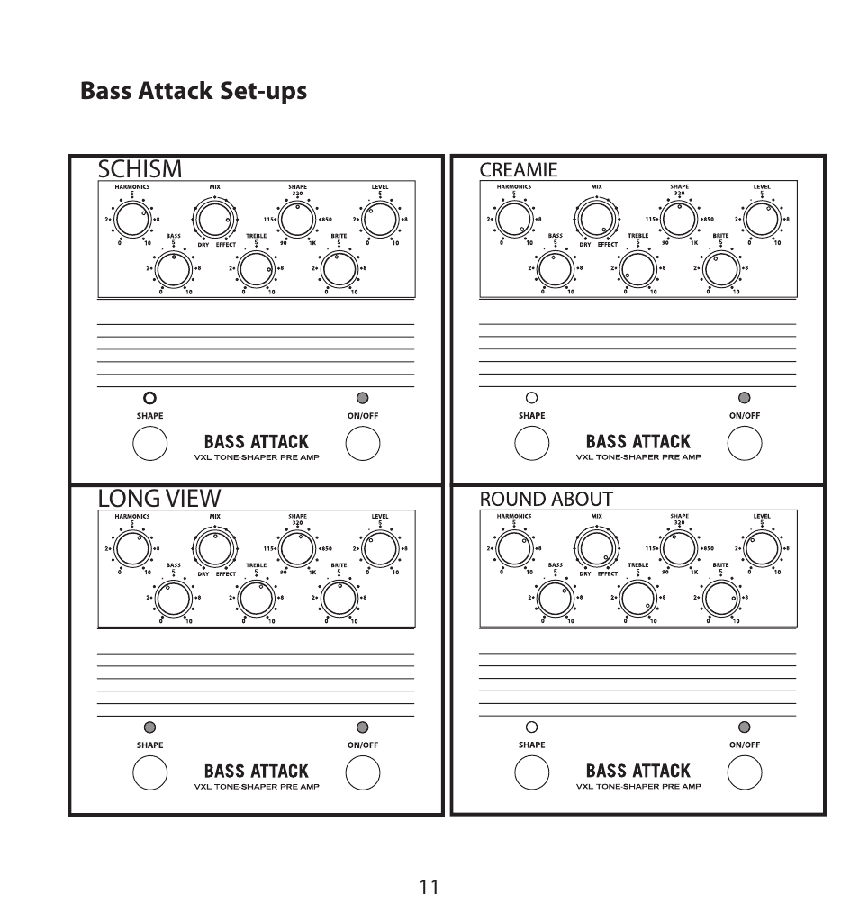 Samson BASS PRE-AMP User Manual | Page 40 / 44