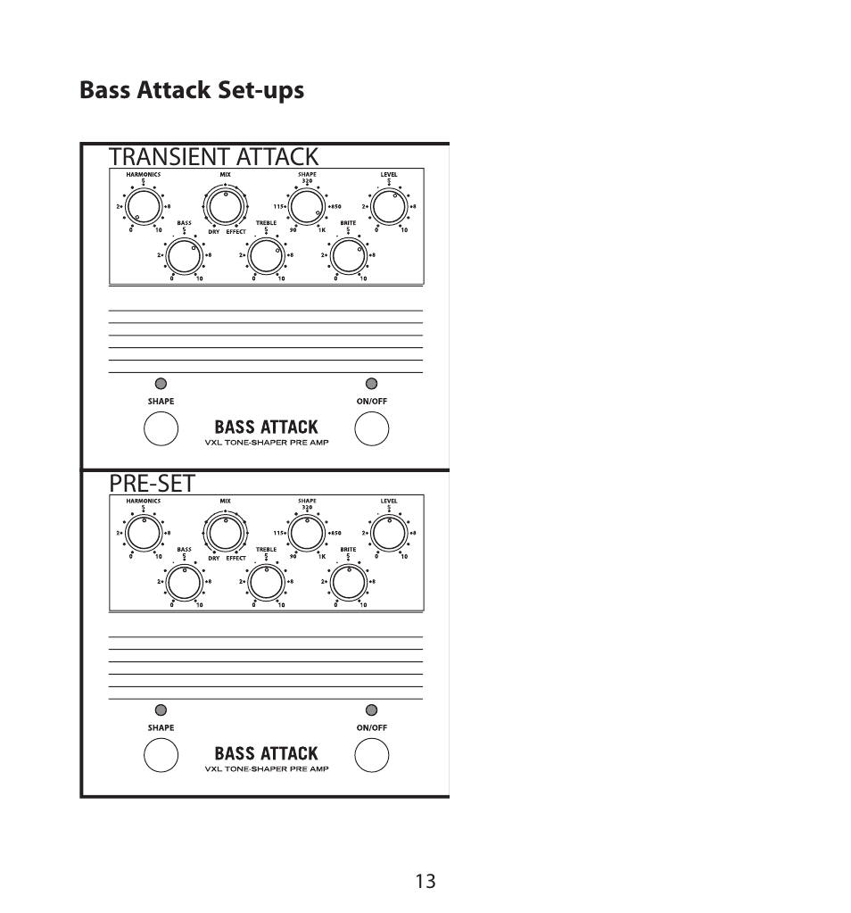 Samson BASS PRE-AMP User Manual | Page 42 / 44