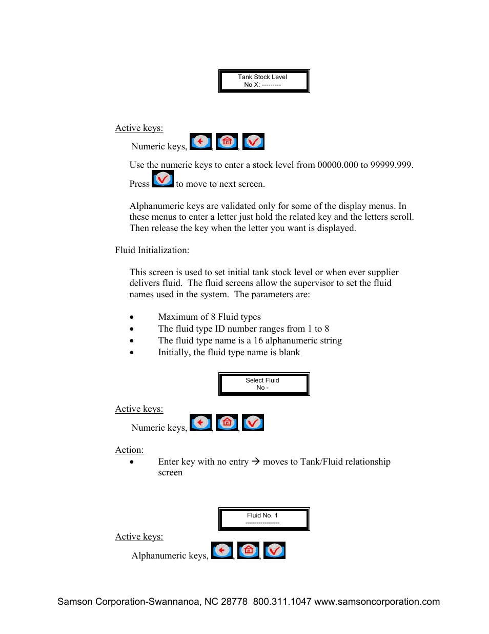 Samson RFX Keypad 2190 User Manual | Page 10 / 37