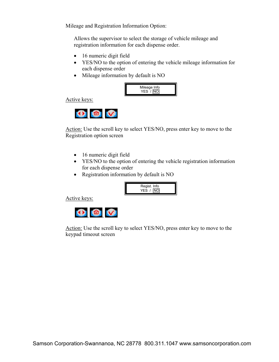 Samson RFX Keypad 2190 User Manual | Page 18 / 37