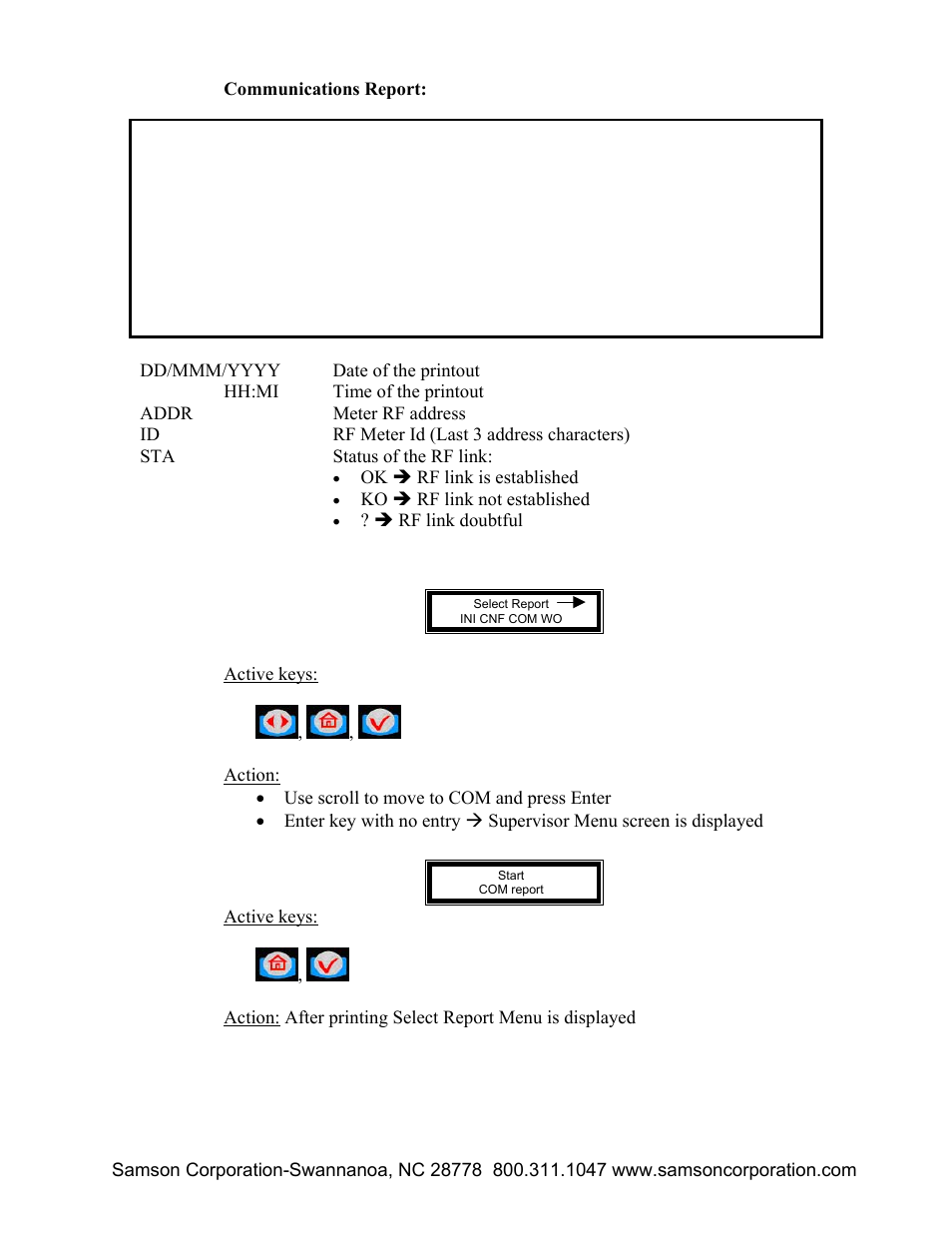 Samson RFX Keypad 2190 User Manual | Page 26 / 37