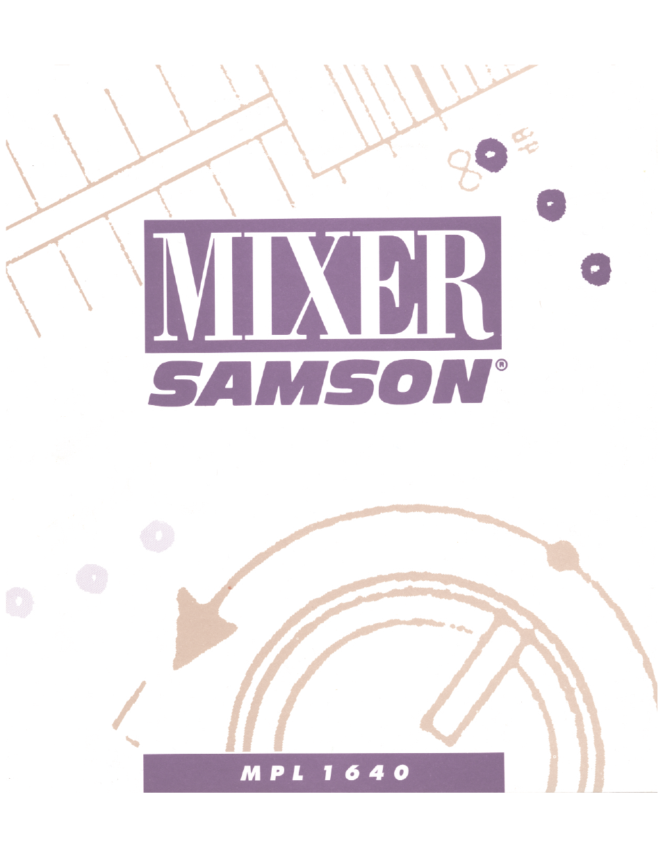 Samson MPL 1640 User Manual | 34 pages