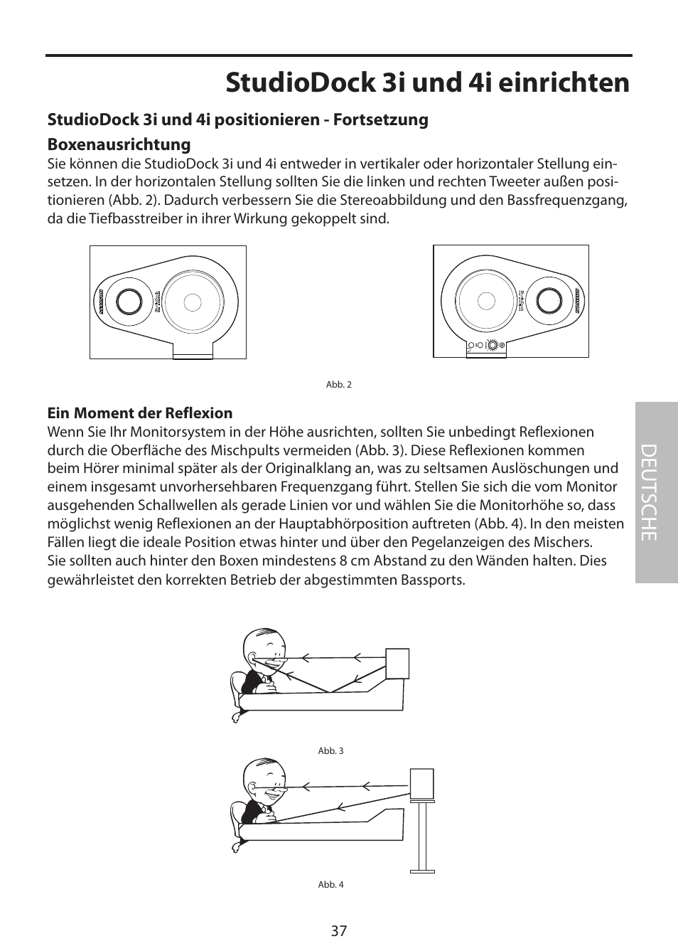 Studiodock 3i und 4i einrichten, Deut sche | Samson StudioDock 3i User Manual | Page 43 / 88