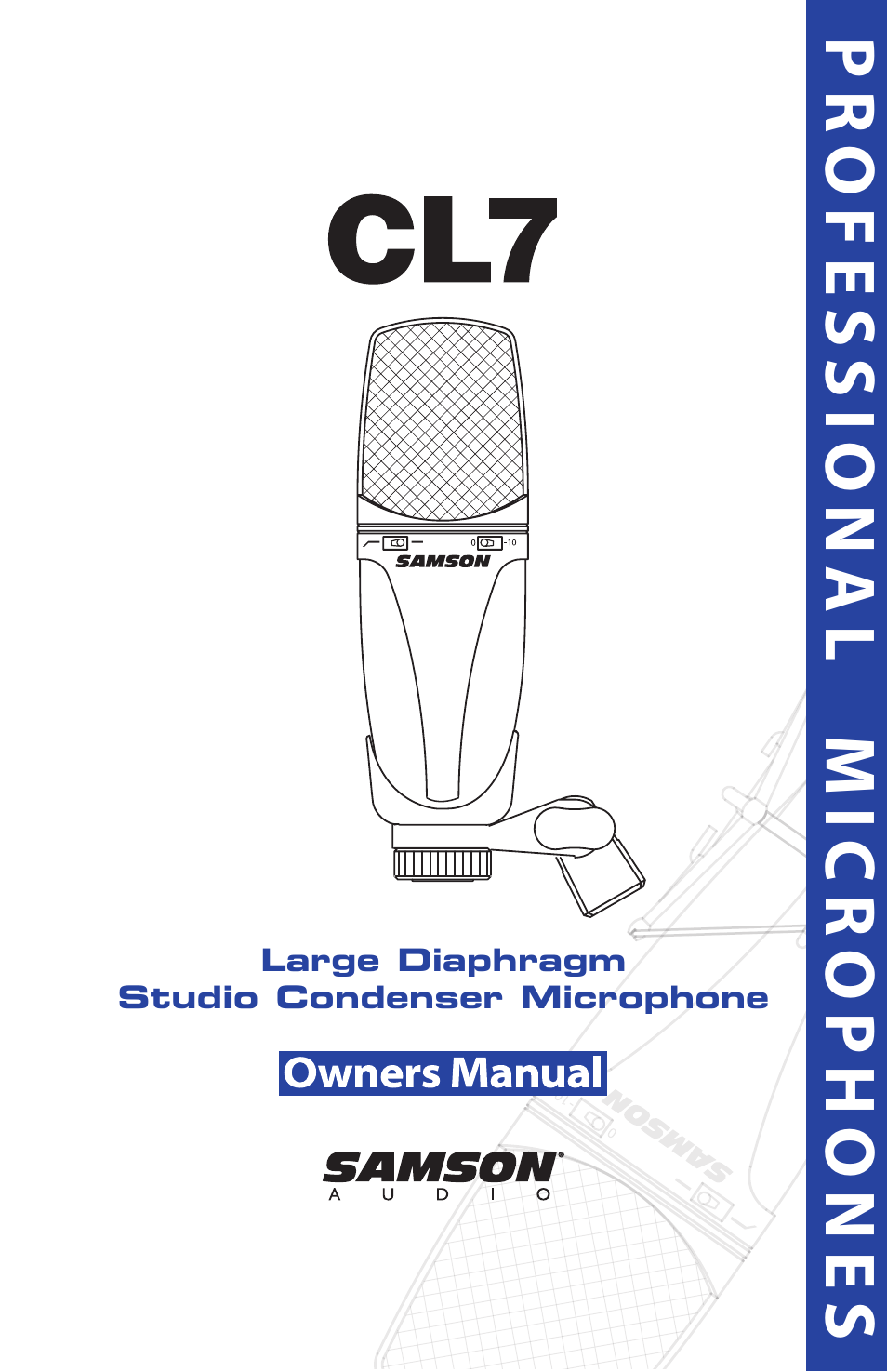 Samson CL7 User Manual | 8 pages