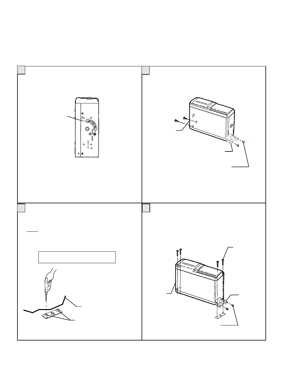 Procedure for vertical installation | SINGER Rampage ACC-31 User Manual | Page 5 / 7