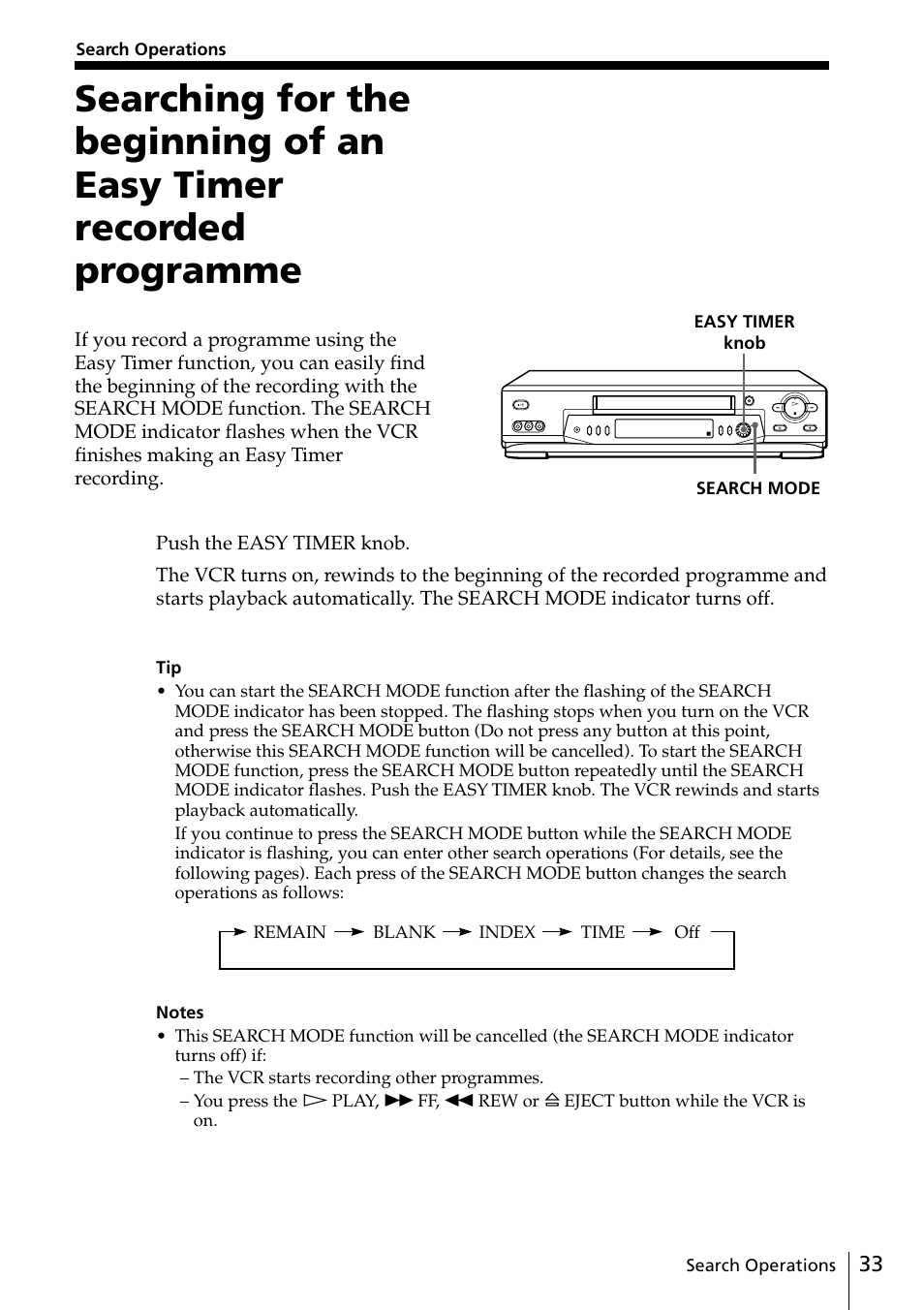 Sony SLV-ED818ME User Manual | Page 33 / 61