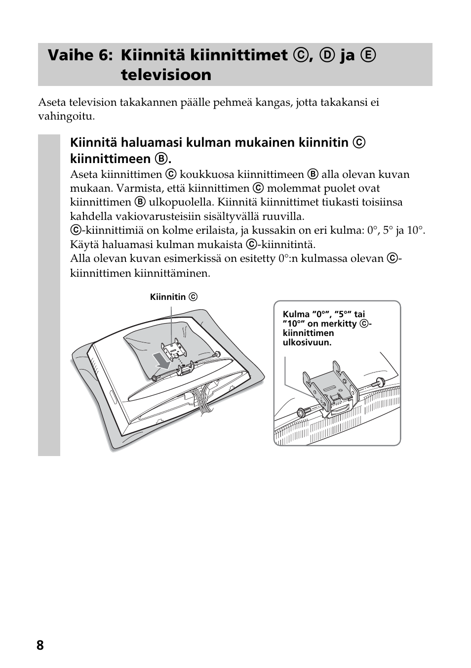 Sony SU-W210 User Manual | Page 116 / 148