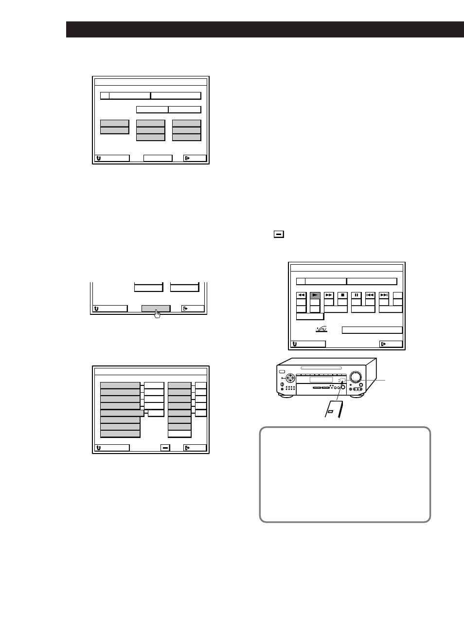 Setting up the remote for on-screen control 5 | Sony STR-DE1015G User Manual | Page 20 / 68