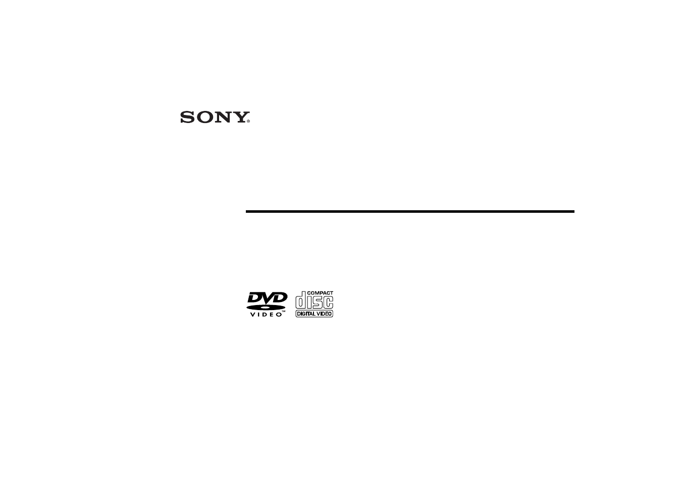 Sony DVP-FX1021 User Manual | 57 pages