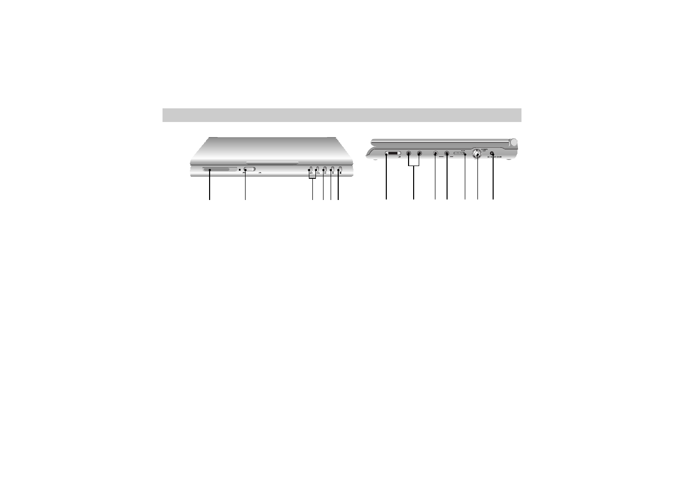 Identification of controls (continued) | Sony DVP-FX1021 User Manual | Page 16 / 57