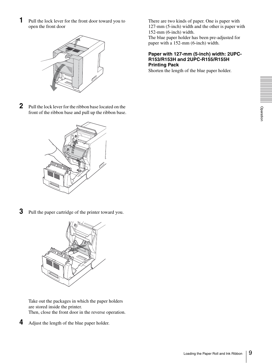 Sony UP-DR150 User Manual | Page 9 / 34