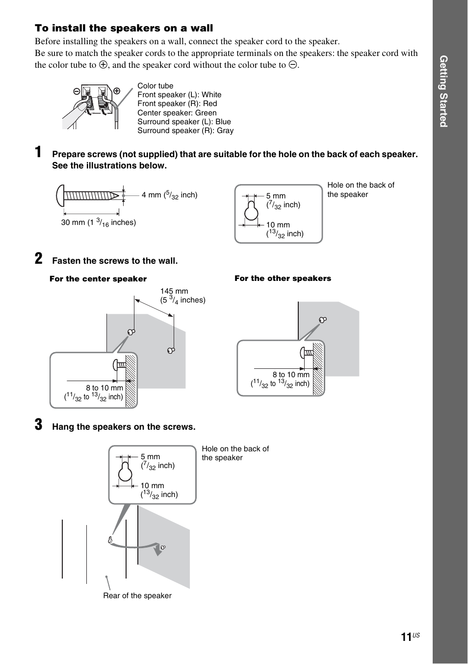 Sony Bravia Theater DAVHDZ273 User Manual | Page 11 / 92