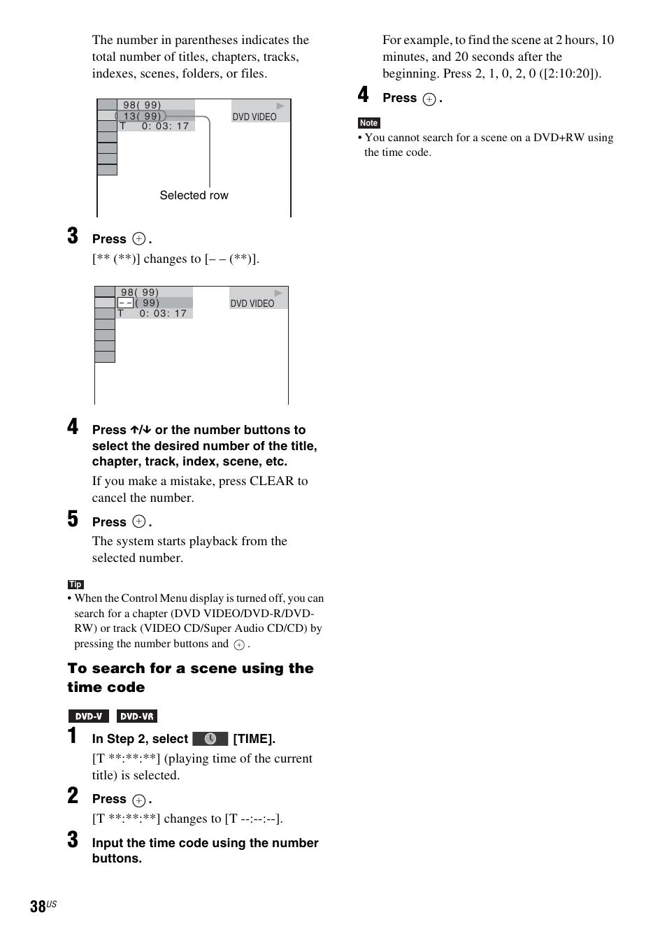 Sony Bravia Theater DAVHDZ273 User Manual | Page 38 / 92