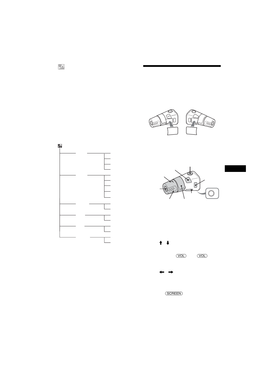 Uso del telecomando a rotazione | Sony 2-581-922-11 User Manual | Page 167 / 218