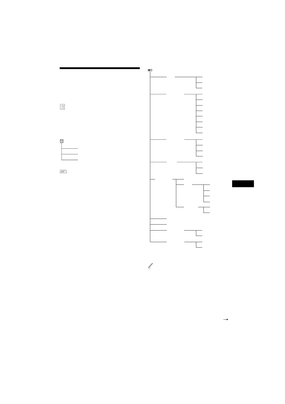 Menu's en items | Sony 2-581-922-11 User Manual | Page 207 / 218