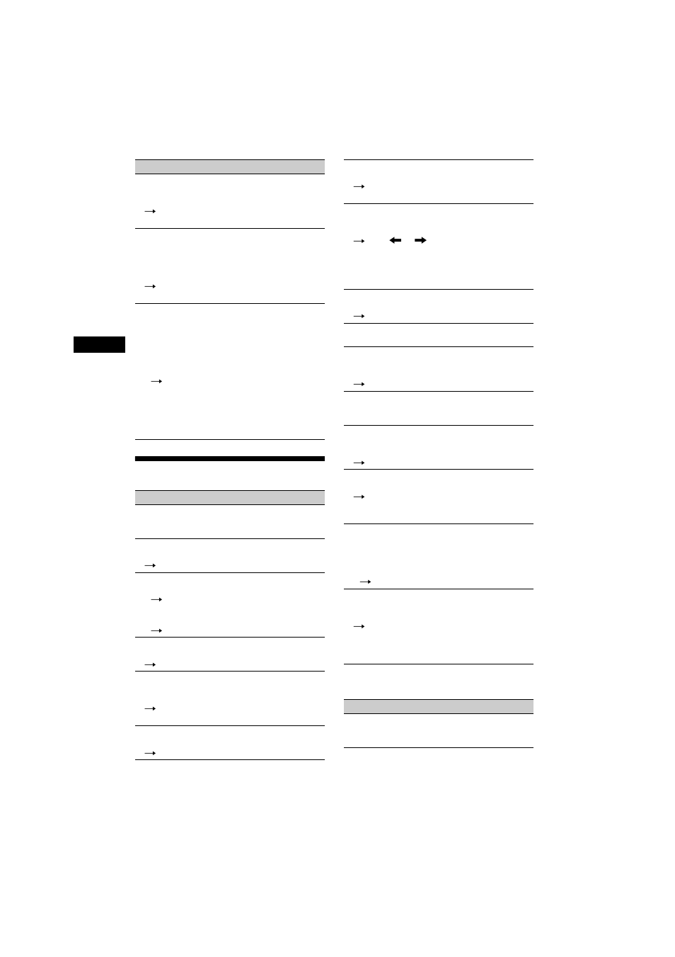 Error displays/message | Sony 2-581-922-11 User Manual | Page 40 / 218