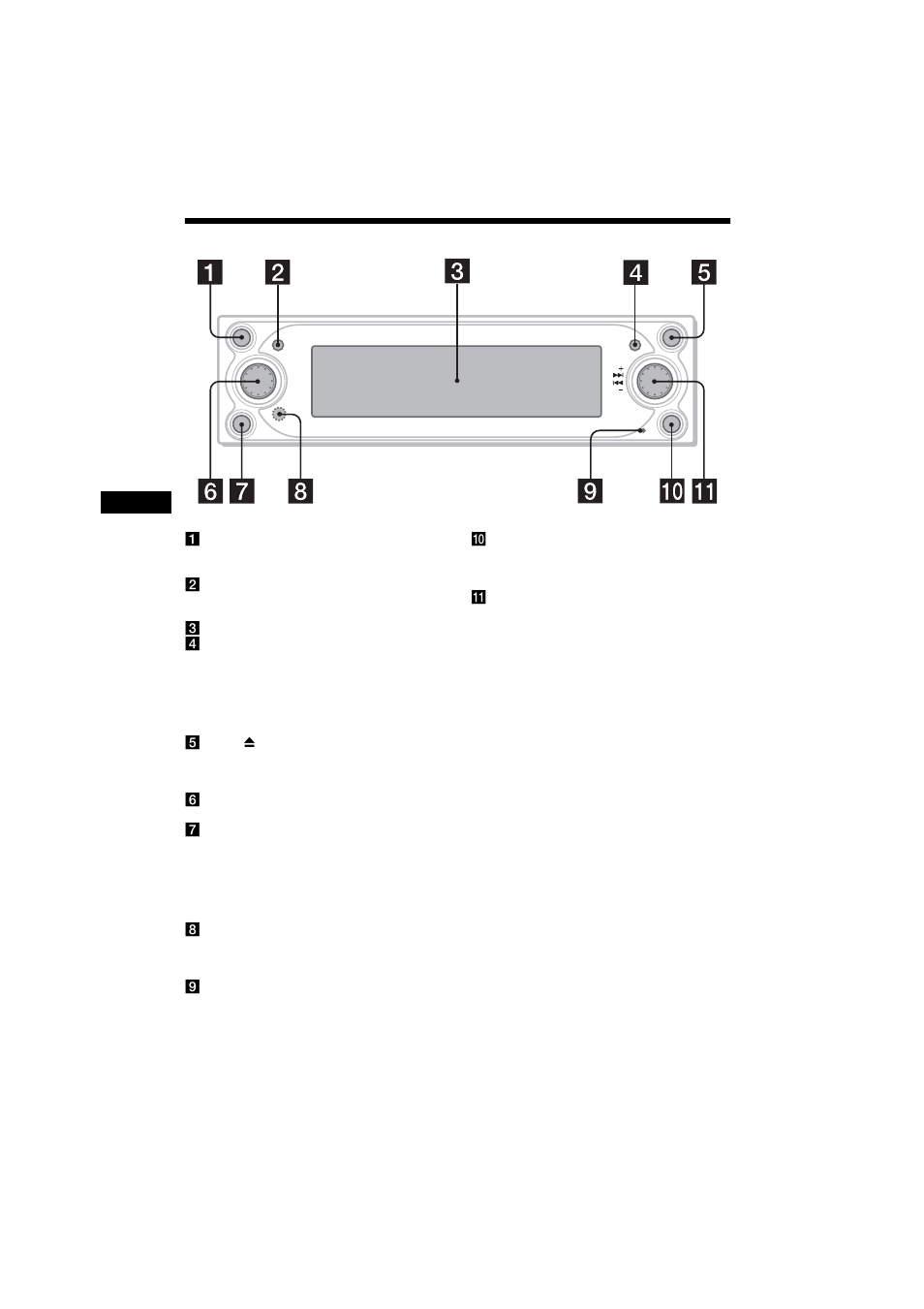 Lage und funktion der bedienelemente | Sony 2-581-922-11 User Manual | Page 48 / 218
