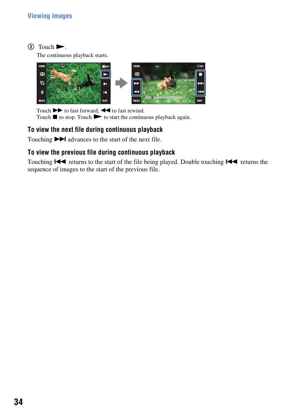 Sony Cyber-shot 3-700-727-12(1) User Manual | Page 34 / 135