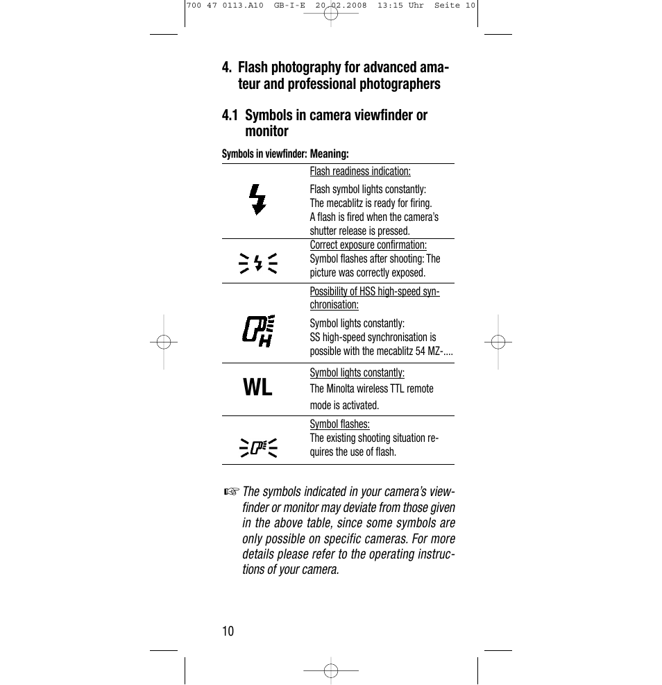 Sony Metz SCA 3302 M7 User Manual | Page 10 / 160