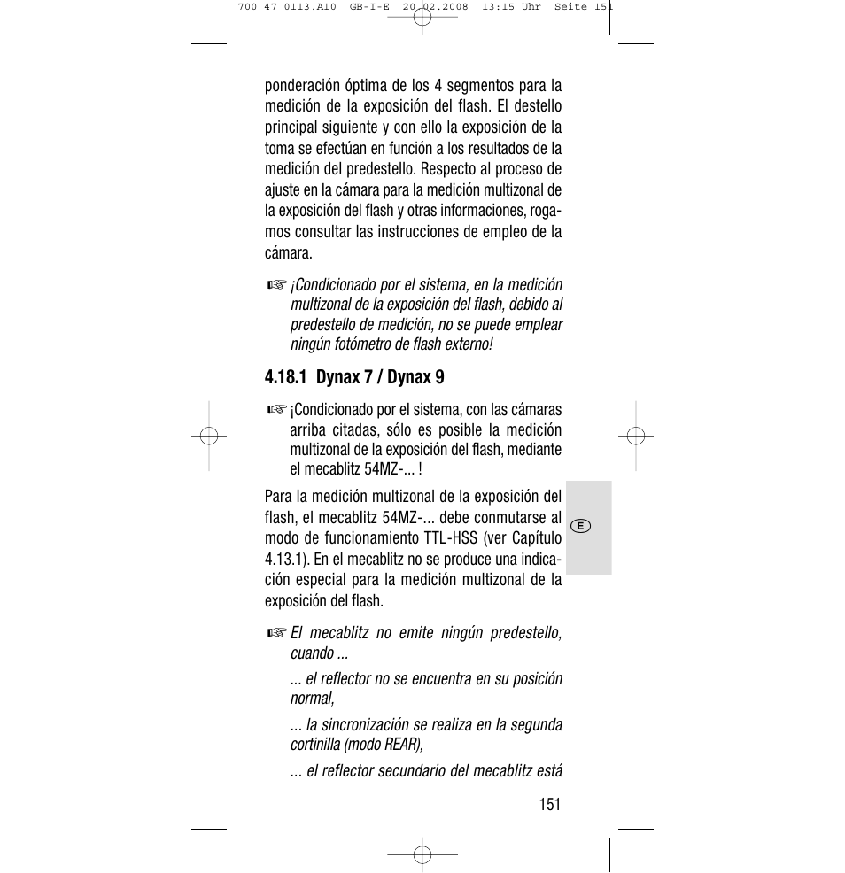 Sony Metz SCA 3302 M7 User Manual | Page 151 / 160