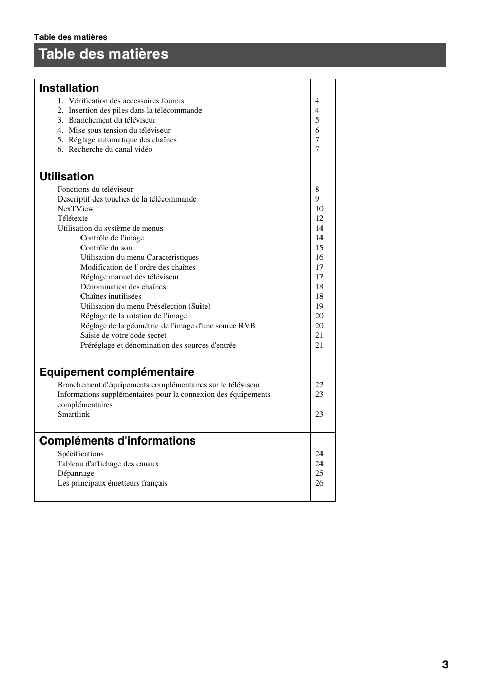 Sony FD Trinitron KV-32FX65 B User Manual | Page 31 / 140