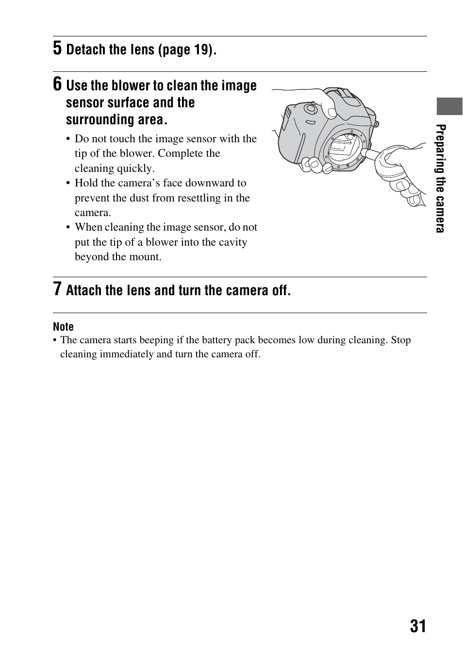 Sony Alpha 230 User Manual | Page 31 / 162