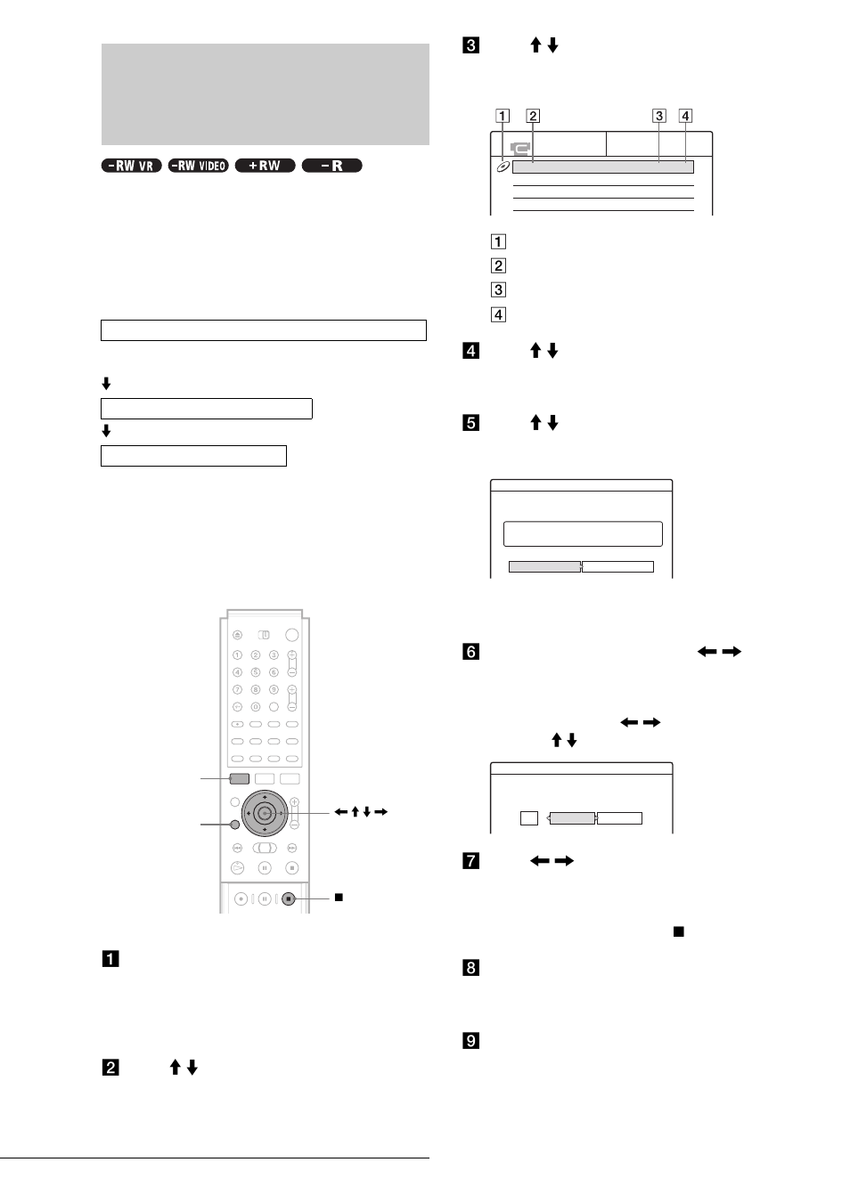 Creating a copy of the edited contents, Copy dubbing), Creating a copy of the edited contents (copy | Dubbing), Creating a copy of the | Sony RDR-GX7 User Manual | Page 70 / 96