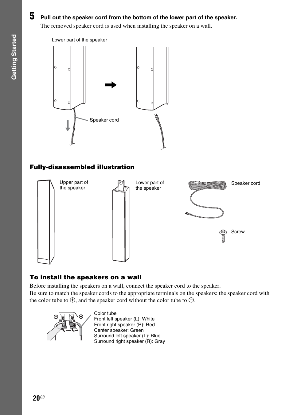 Sony DAV-DZ380W User Manual | Page 20 / 136