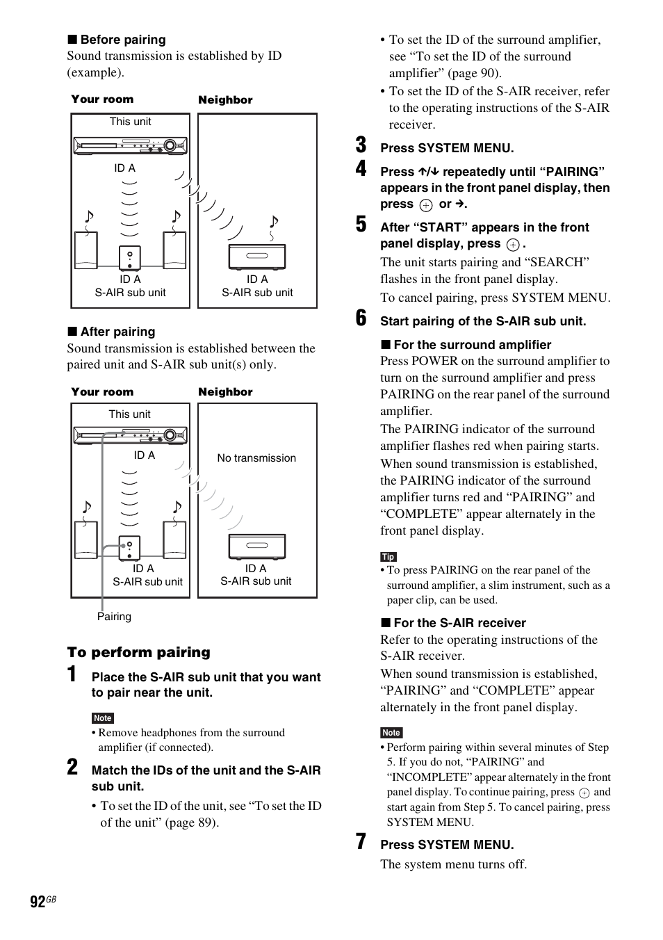 Sony DAV-DZ380W User Manual | Page 92 / 136
