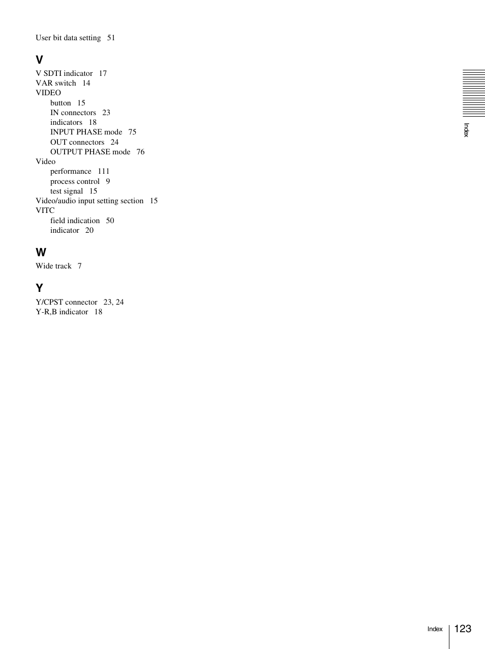 Sony 1500AP User Manual | Page 123 / 125