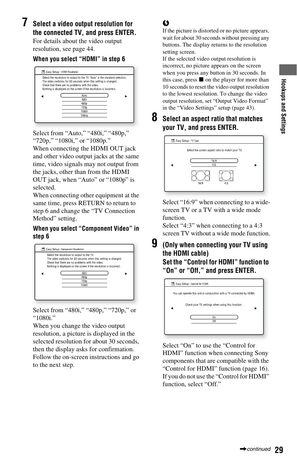 Ep 7 | Sony BDP-BX1 User Manual | Page 29 / 79