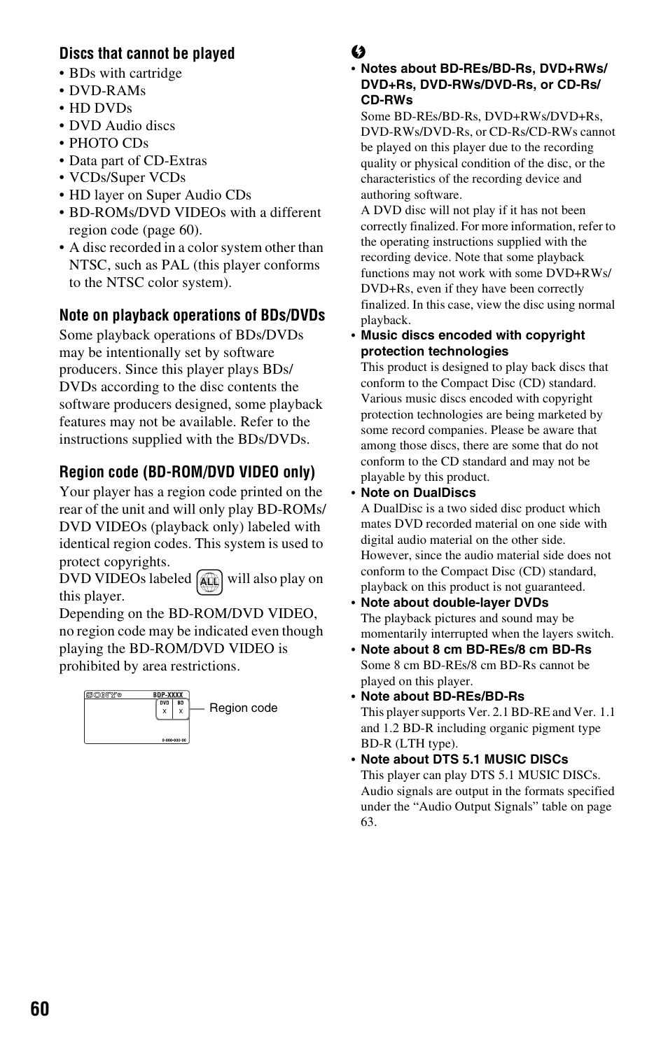 Sony BDP-BX1 User Manual | Page 60 / 79