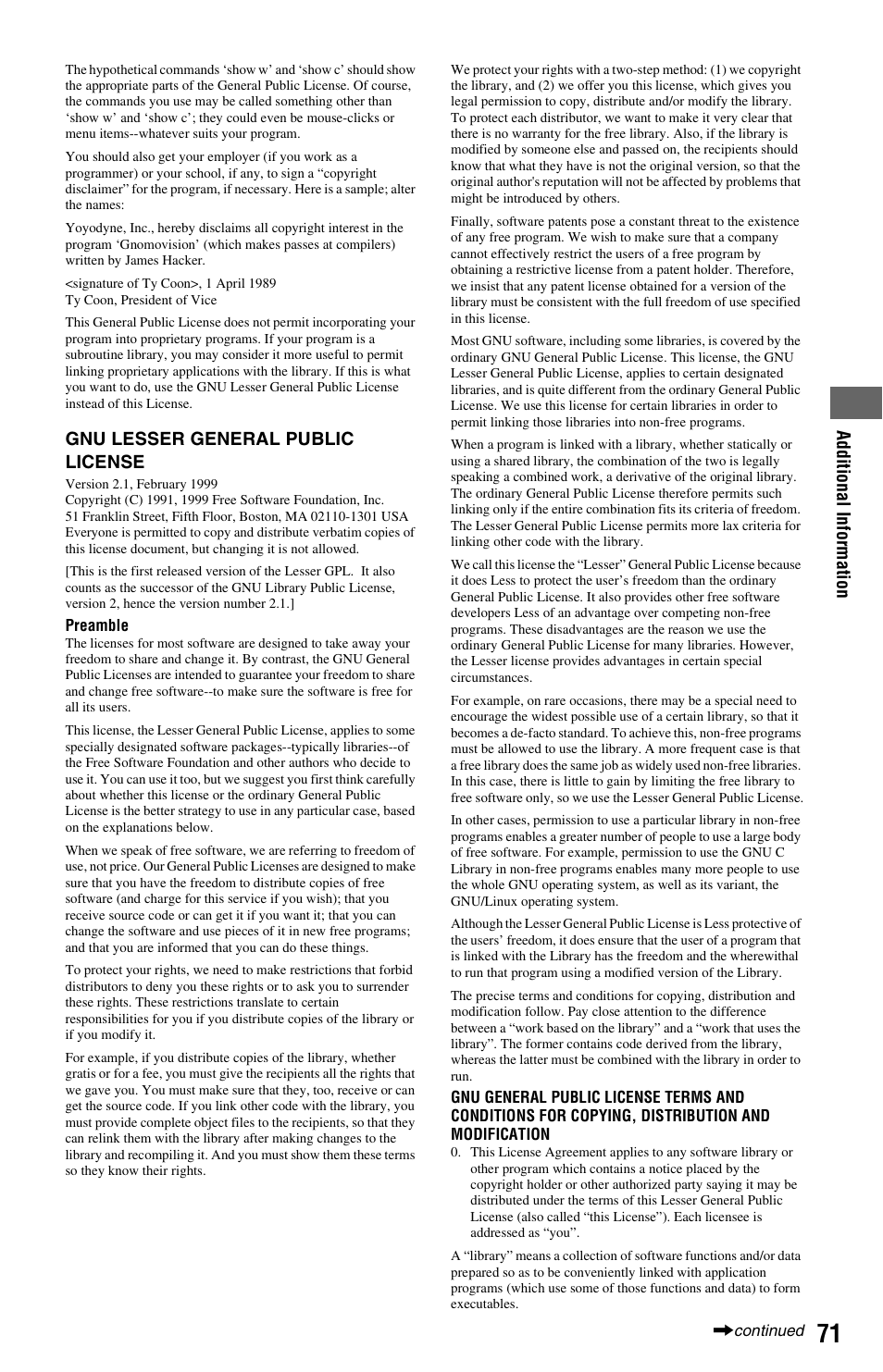 Sony BDP-BX1 User Manual | Page 71 / 79