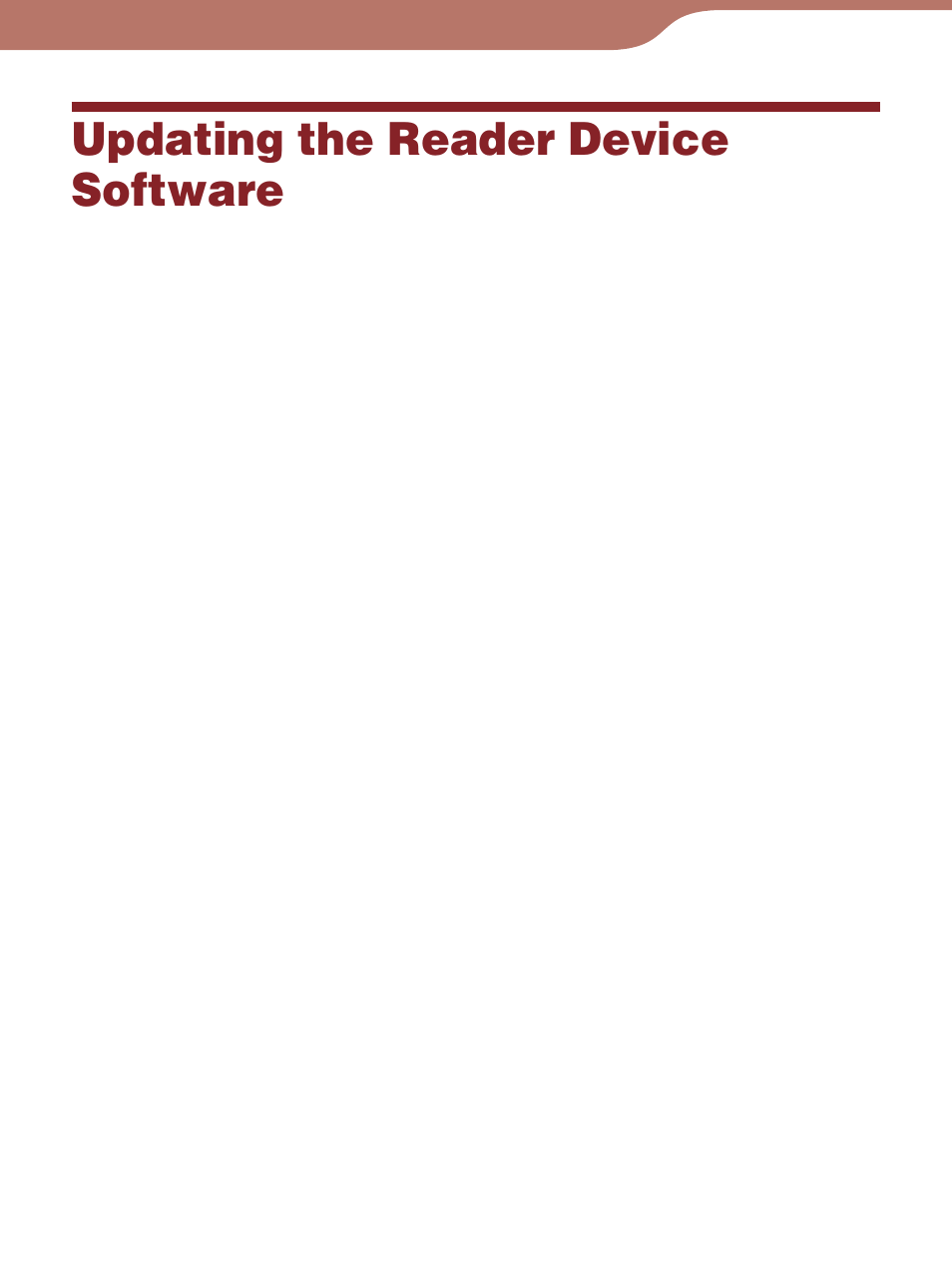 Other information, Updating the reader device software | Sony Reader 4-153-621-14(1) User Manual | Page 167 / 190