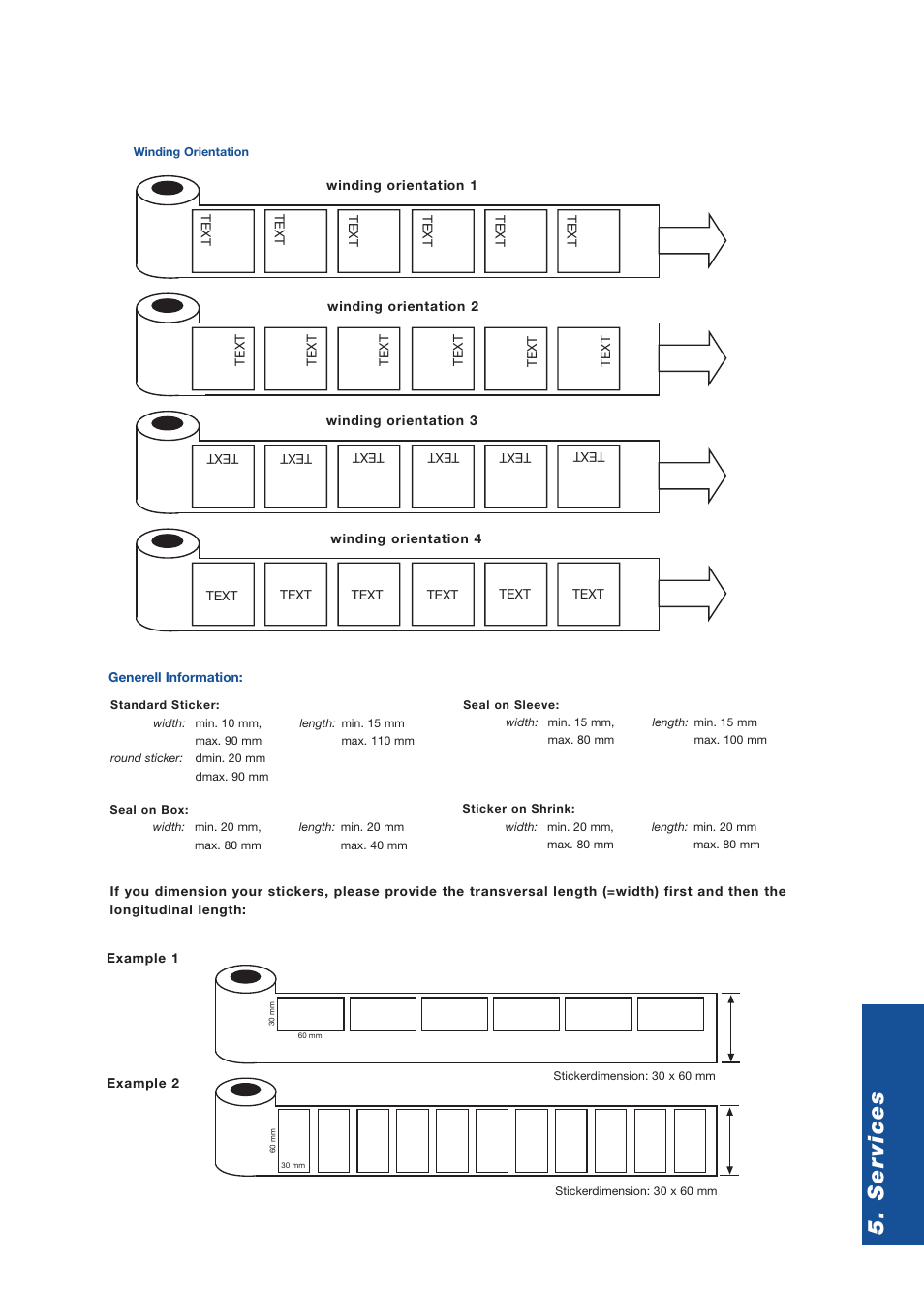 Ser vices | Sony DVD Rom/DVD Video User Manual | Page 47 / 54
