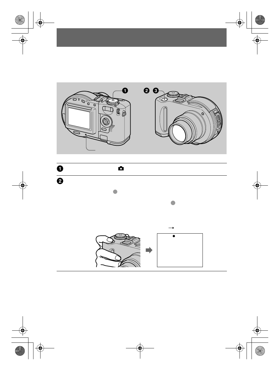 Recording still images | Sony CD300 User Manual | Page 20 / 108