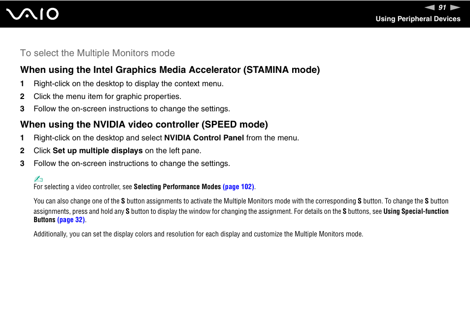 Sony VAIO VGN-SZ600 User Manual | Page 91 / 216